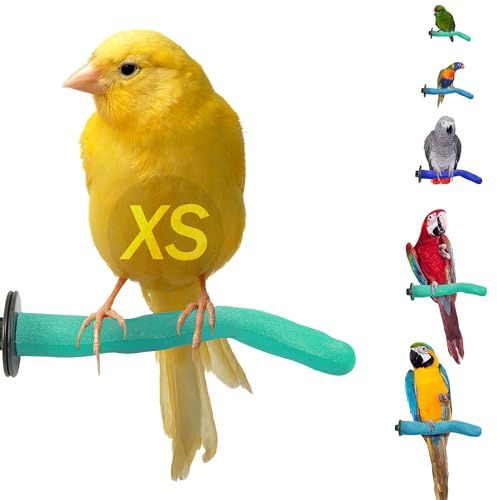 Sweet Feet and Beak Safety Pumice Perch Bird Toy - Features Real Pumice - Trims Nails and Beak like Pet Grooming Clippers - Promotes Healthy Feet - Safe, Non-Toxic Bird Supplies for Bird Cages
