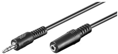 Goobay AVK 181-500 5.0m - cables de audio (5m, 3.5mm, 3.5mm)
