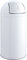 helit H2401705 - Push-Abfallbehälter „the dome“ 30 L, weiß
