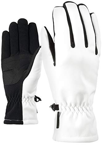 Ziener Damen IMPORTA LADY glove multisport Funktions- / Outdoor-Handschuhe | winddicht, atmungsaktiv, , weiß (white), 8.5