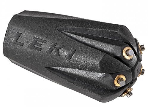 LEKI Gummipuffer Trekking Silent Spike Pad, Black, One Size