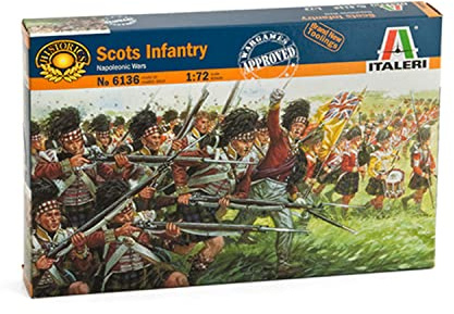 Italeri 510006136 - 1:72 Figur Set, Schottische Infanterie