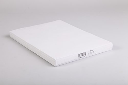 Clairefontaine 21703C Skizzenpapier (90 g, DIN A3, 29,7 x 42 cm, 250 Blatt, ideal für Künstler oder die Schule) weiß