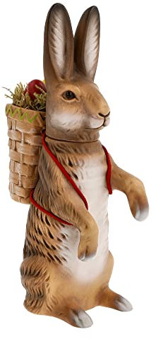Marolin Osterhase zum Füllen, braun 22cm hoch/braun/ohne Korb