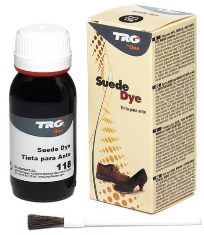 TRG The One Suede Dye, Teinture pénétrante pour daim et le nubuck, Rouge (112 Red), 50 ml