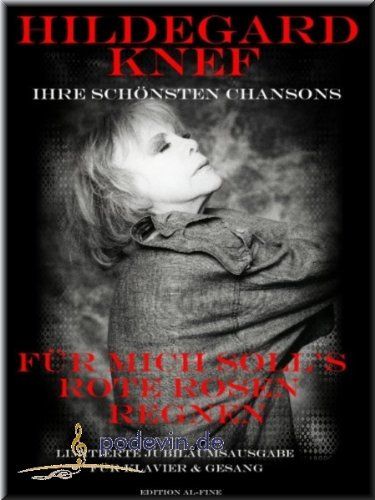 Hildegard Knef - Ihre schönsten Chansons - Songbook Klavier, Gesang & Gitarre Noten [Musiknoten]