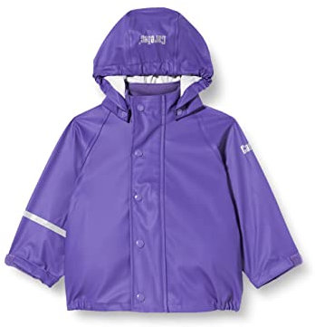 CareTec 4000, Giacca Impermeabile Unisex - Bambini e ragazzi, Viola (Purple 633), 9-12 mesi