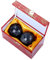 Dunkelgrüne Gesundheitsbälle aus natürlichem, chinesischem Natur-Jadestein, Produkt aus Baoding in natürlicher Steinfarbe., dunkelgrau, box-packed-s