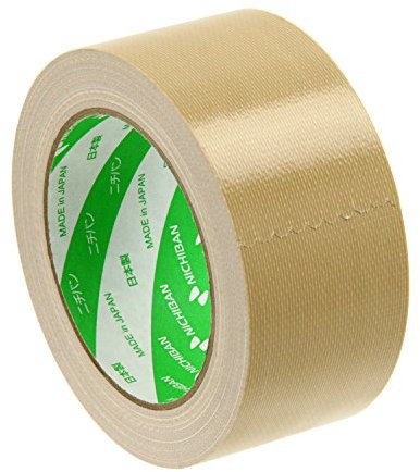 Chiffon Nichiban bande tissu ruban adh?sif en mat?riaux l?gers, ?tanch?it? 25M 50mm ocre 121-50 (japon importation)