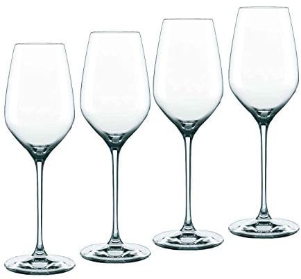 Nachtmann 4-teiliges Weißweinkelch-Set XL, Weingläser, Kristallglas, 500 ml, Supreme, 0092081-0