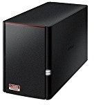 Buffalo LS520D0202-EU 2TB (2 x 1 TB) Linkstation 520D 2 Bay Desktop-NAS-Einheit