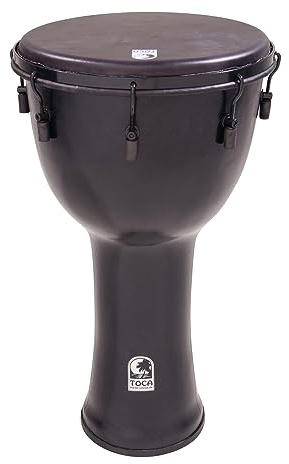 Toca Djembe Freestyle Mechanically Tuned 14 Black Mamba SFDMX-14MB