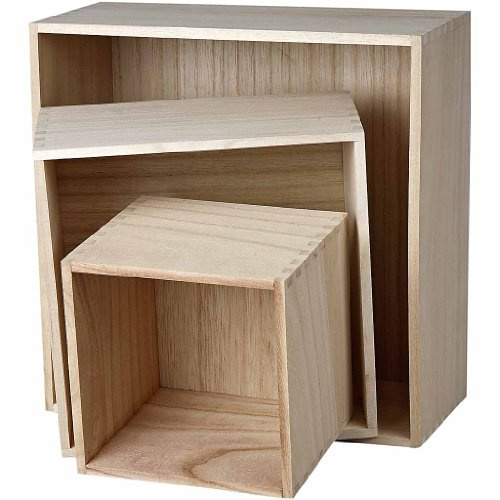 Creativ Holzkasten-Set