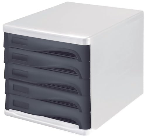helit H6129998 Helit Schubladenbox schwarz