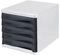 helit H6129998 Helit Schubladenbox schwarz
