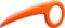 DEKAFORM Fahrrad Kettenschutz 180-2 bis 36/38 Zähne für Falter Puch Rabeneick Victoria Velo Fahrrad * orange