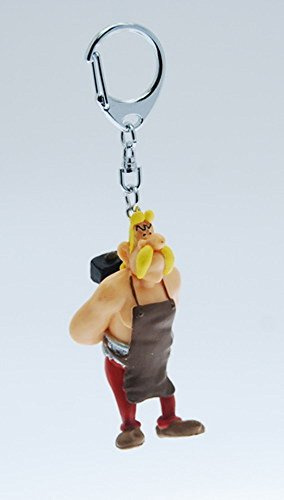 Plastoy Asterix Schlüsselanhänger Cétautomatix, der Schmied - Kunststoff - 13 cm