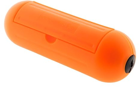Zenitech - Schutzbox für Garten-Verlängerungskabel - Orange - Wasserdicht IP54 - Ideal für den Außeneinsatz - Robuste Schutzlösung 40 m - Hochleistungsmaterialien