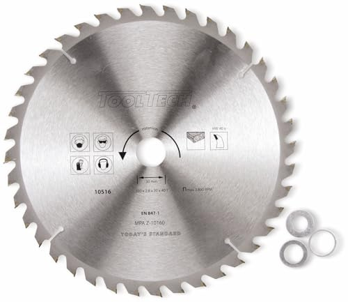 Kreissägeblatt 100mm - 400mm 24 - 40 Zähne, Größe:300mm 36 Z