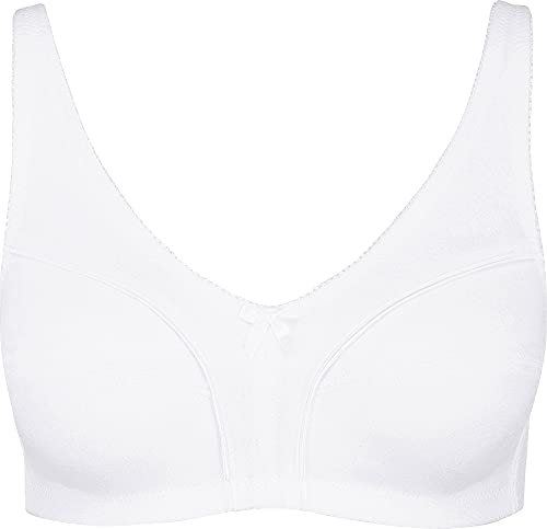 Viania BH ohne Bügel 2er-Pack weiß Größe Cup B: 80