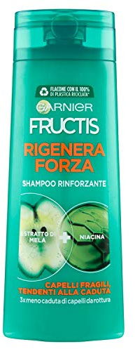 Garnier Fructis regeneriert Kraft Shampoo für sprödes zur Sturz, 250 ml