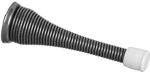 National Hardware N184-341 Spring Door Stop, Antique Brass, 3