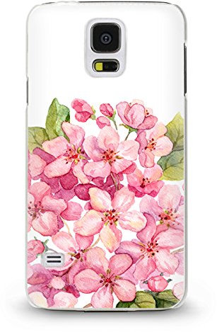 Trendario Handyhülle für Samsung Galaxy S5 Mini (Blume) - Hülle - Schutzhülle mit Motiv - TPU Silikon Hülle - Case - Cover - Schale - Backcover - Handytasche