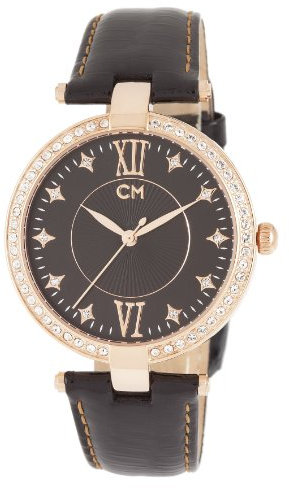 Carlo Monti Armbanduhr für Damen mit Analog Anzeige, Quarz-Uhr und Lederarmband - Wasserdichte Damenuhr mit zeitlosem, schickem Design - klassische, elegante Uhr für Frauen - CM506-322 Messina