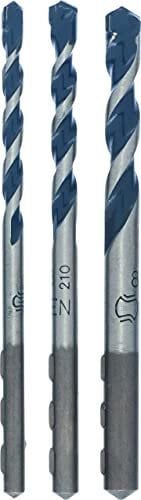 Bosch Professional 3 tlg. CYL-5 Betonbohrer Set (für Beton, Ø 5-8 mm Robust Line, Zubehör Schlagbohrmaschine)