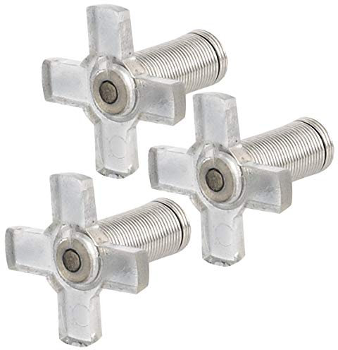 Callstel Zubehör zu Tabletstift: 3er-Set Ersatz-Positionierungskreuze f. Präzisions Tablet-Eingabestift (Smartphone Kugelschreiber, Handystift, Senioren Handy)