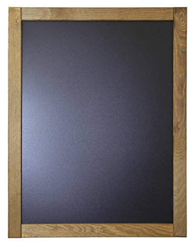 rustikale Wandtafel Bangkok Kreidetafel Werbetafel 79 x 47 cm mit Holzrahmen