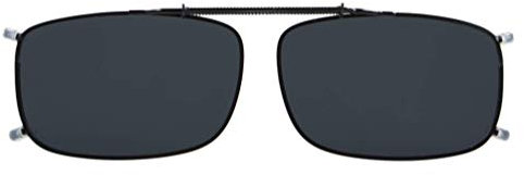 Eyekepper Marco Metal Lente Polarizada Clip On Gafas de sol Lente Gris