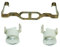Bauknecht Wäschetrockner Thermostat Kit. Original-Teilenummer 481225928681 C00313080