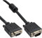 InLine 17703B cable VGA 0,3 m VGA (D-Sub) Negro - Cables VGA (0,3 m, VGA (D-Sub), VGA (D-Sub), Negro, Male connector/Female connector)