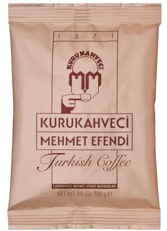 Kurukahveci Mehmet Efendi Turkish Coffee, Medium Roast for Cezve, 100 g