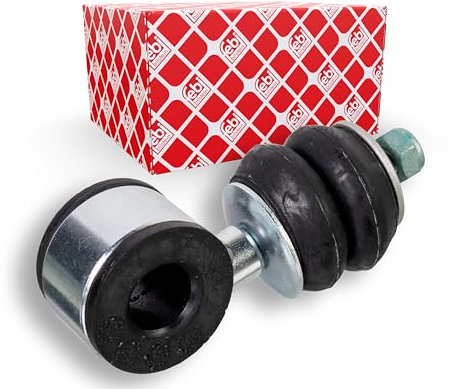 febi bilstein 18366 Verbindungsstange mit Sicherungsmutter, 1 Stück, schwarz