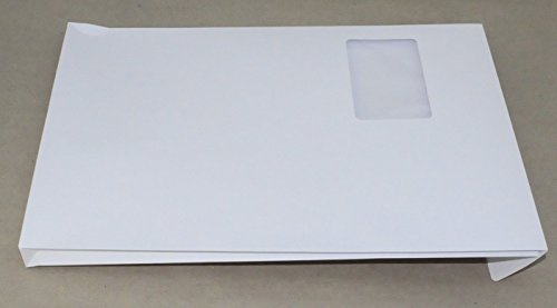 MAILmedia 30007096 Faltentaschen,weiss,C4,mf,2cm