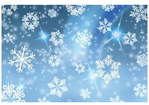 Fensterbild Snowflakes schneeflocken Eis kristall winter schnee Fenstersticker Fensterfolie Fensteraufkleber Fenstertattoo Glas-Sticker Fensterdeko Fensterdekoration Größe: 108cm x 162cm