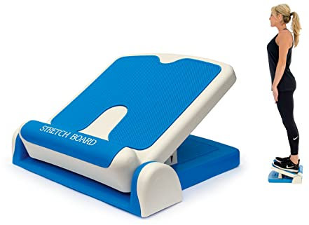 PHYSIOWORX® Stretch Calfs Robust Stretch Board | Helps Relieve Pain of Plantar Fasciitis and Tight Calf’s | NHS Recommended Device | Slant Board Folds Aways - Lasts Forever