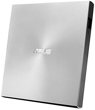 Asus Masterizzatore Esterno ZenDrive U7M (SDRW-08U7M-U/SIL), Lettore CD/DVD, compatibile con Windows e Mac OS, Argento