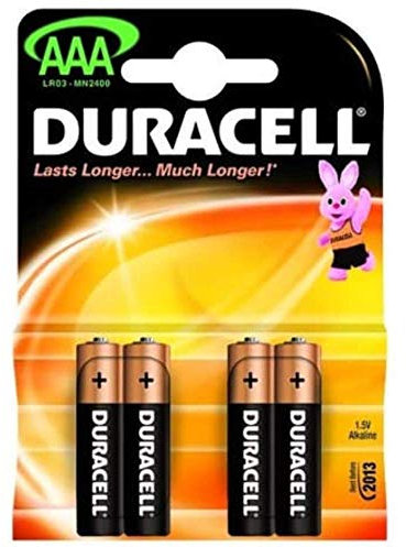 DURACELL AAA BATTERIES - 4 PACK