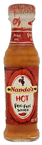 Nando's Hot Peri-Peri Sauce (125ml) - Pack of 6