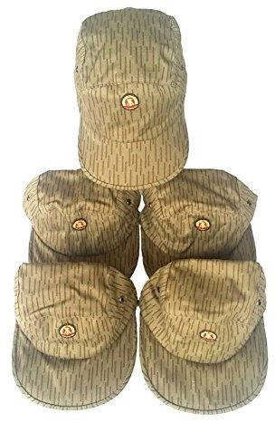 Armeeverkauf 5er Pack Original NVA strichtarn Schildmütze Mütze Kappe Basecap DDR