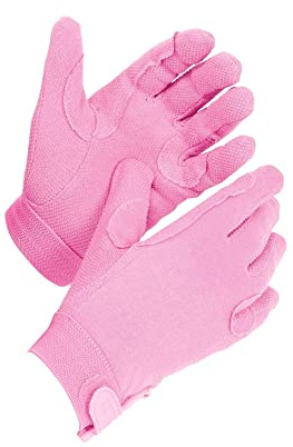 Shires Newbury Adults Cotton Gloves - Navy Blue