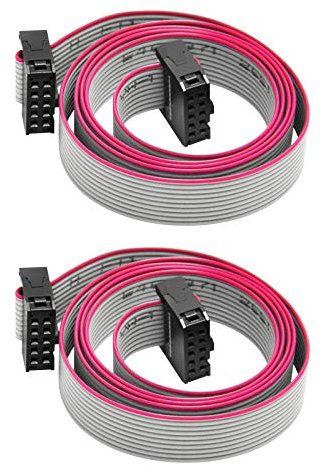 Gikfun 70CM 10 Pin USBISP JTAG AVR Download wire for Arduino EK1282