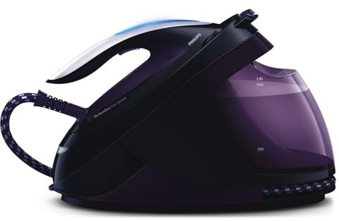 Philips GC9650/80 Centrale vapeur PerfectCare Elite 7,5 bar effet pressing jusqu'à 500g