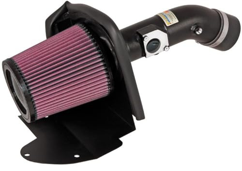 K&N 69-6027 Waschbarer und wiederverwendbarer TTK KFZ Hochleistungsluftfiltersystem | kompatibel mit Mazda 6 L4-2.3L 2007-2008 - Schwarz Texturiert (69-6027TTK)