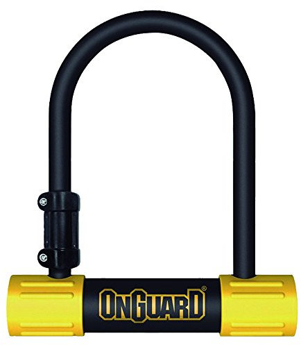 ONGUARD 45008013 Bulldog Mini candado para bicicleta, negro, 3.55 x 5.52 pulgadas
