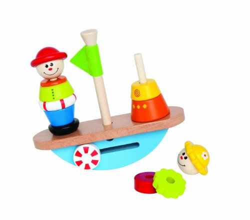Hape E0423 - Schaukel-Boot, Holzspielzeug