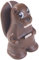 Main Sauce Productions 1-Piece Plastic and Metal Nice Beaver Bottle Opener, Brown